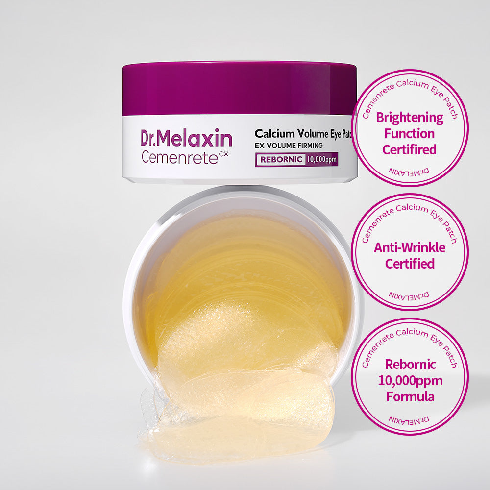 Cemenrete Calcium Volume Eye patch 60ea alternate angle — Dr Melaxin K-Beauty