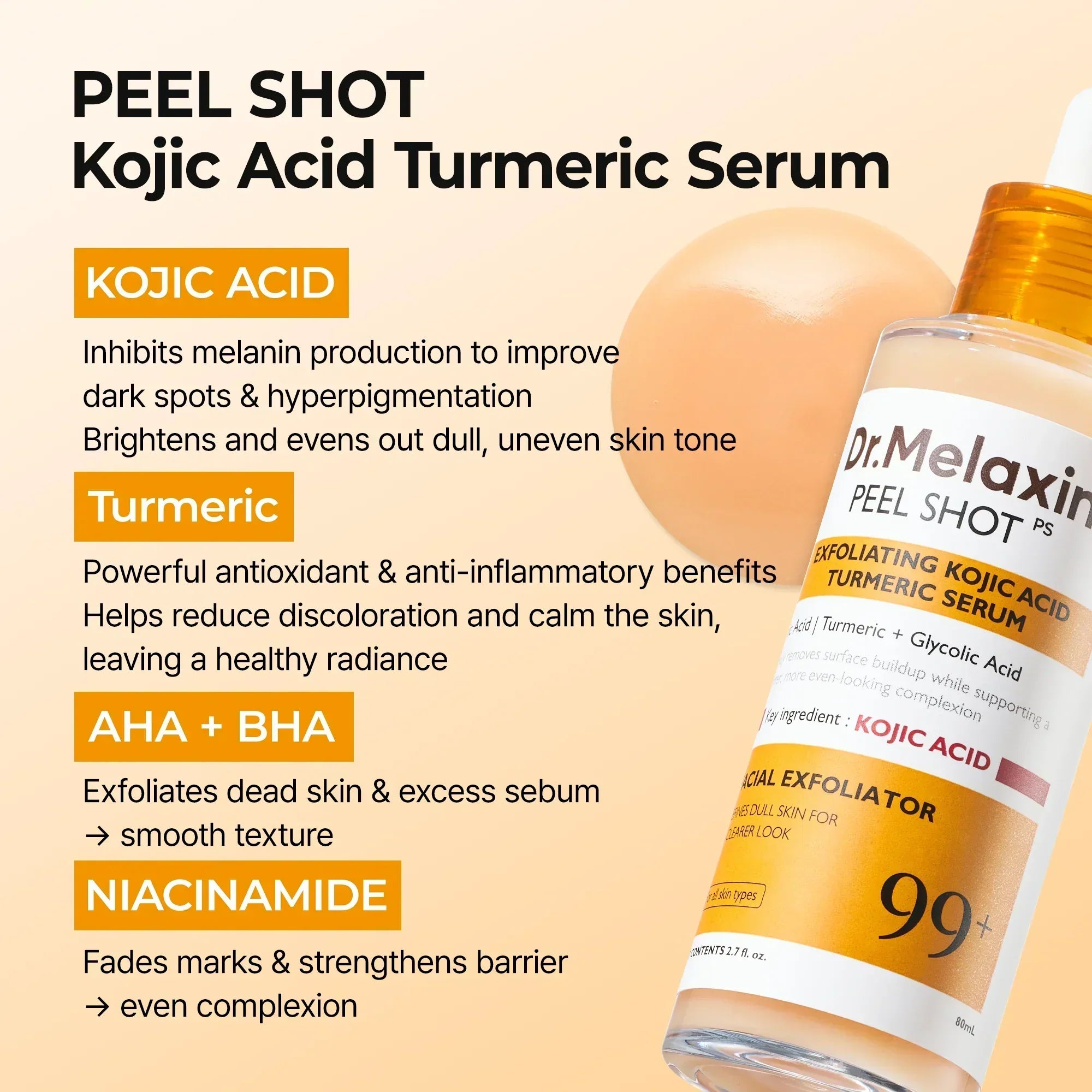 Peel Shot Complete Care Set detail view 3 — Dr Melaxin K-Beauty