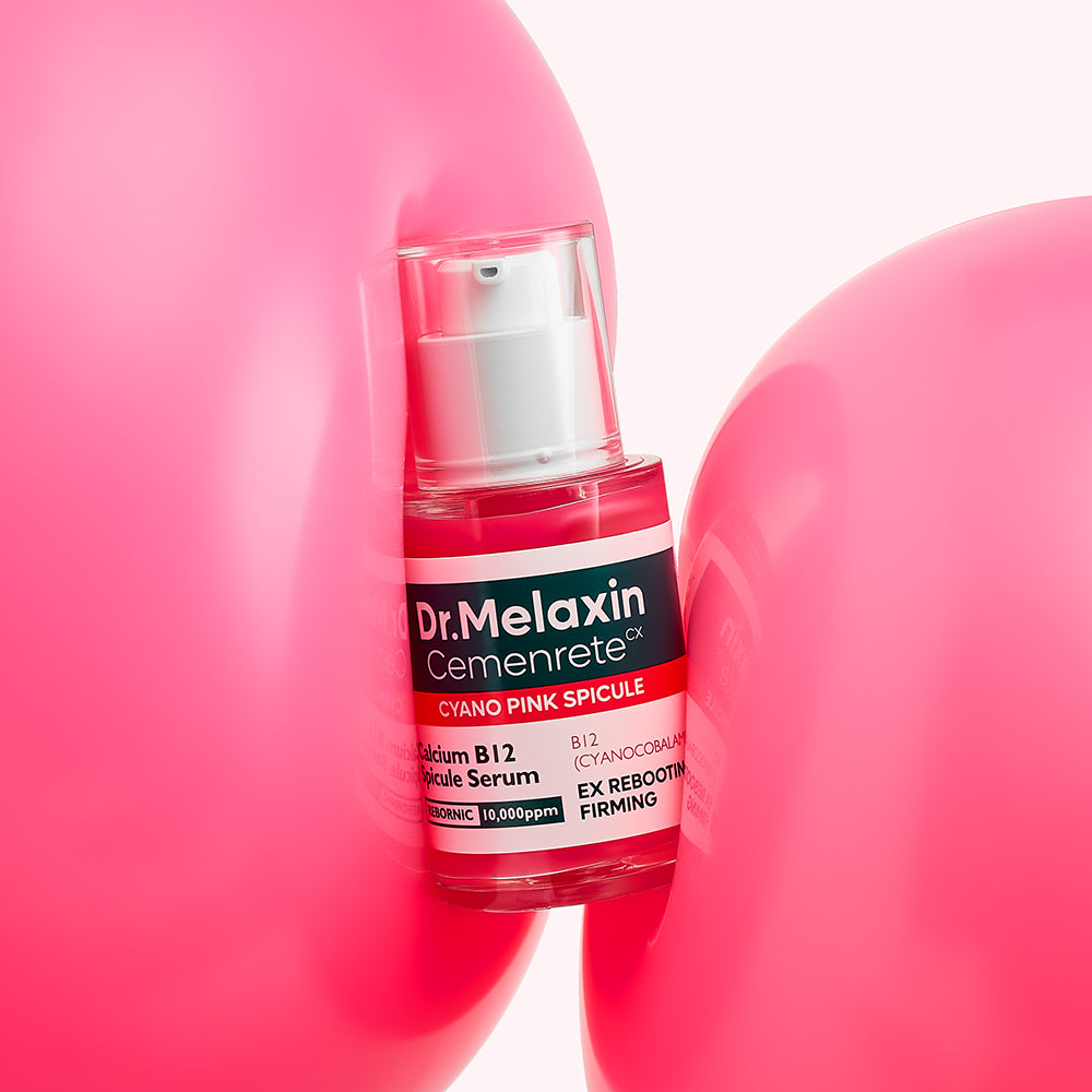 Cemenrete Cyano Pink Spicule Serum alternate angle — Dr Melaxin K-Beauty