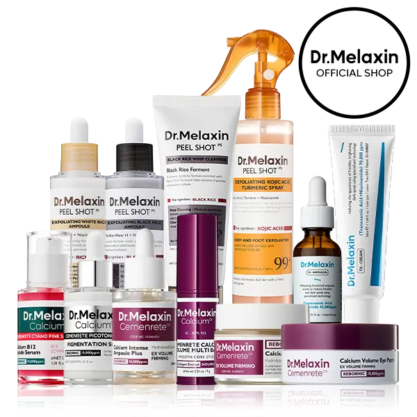 Winter Glow Skincare Set main product shot — Dr Melaxin K-Beauty