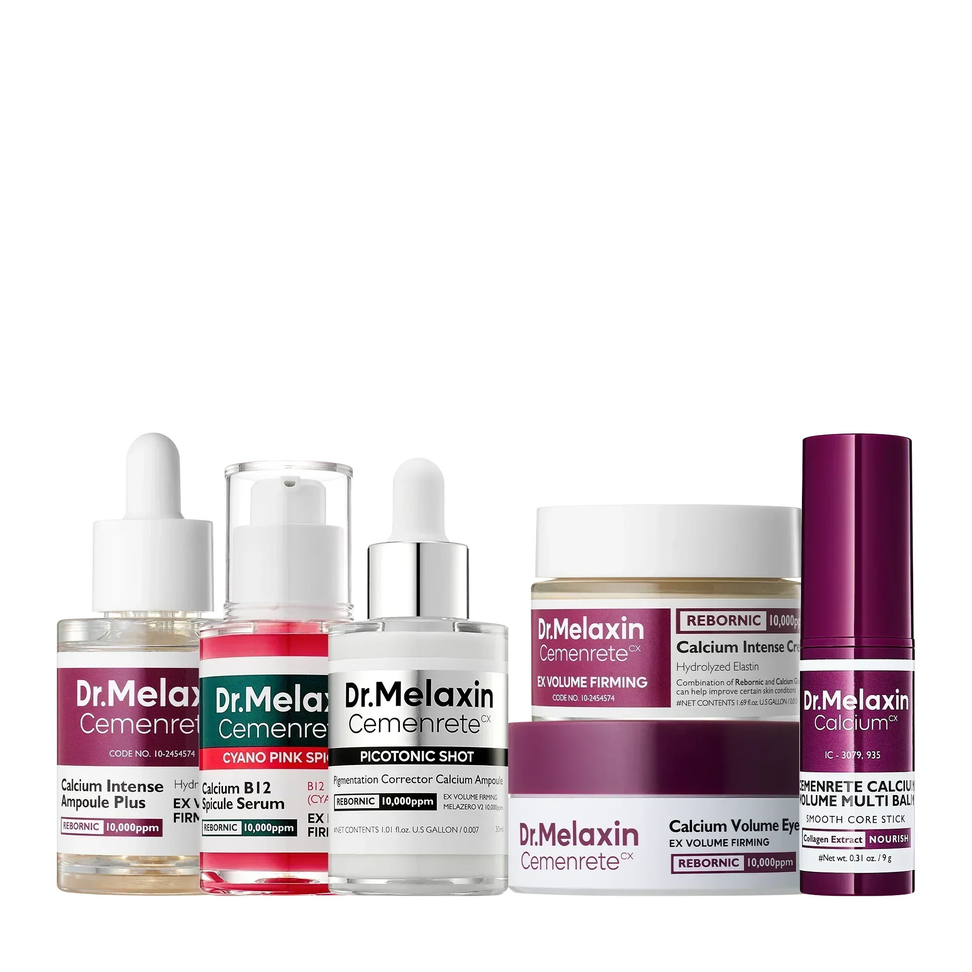 Cemenrete Collagen Routine Set main product shot — Dr Melaxin K-Beauty