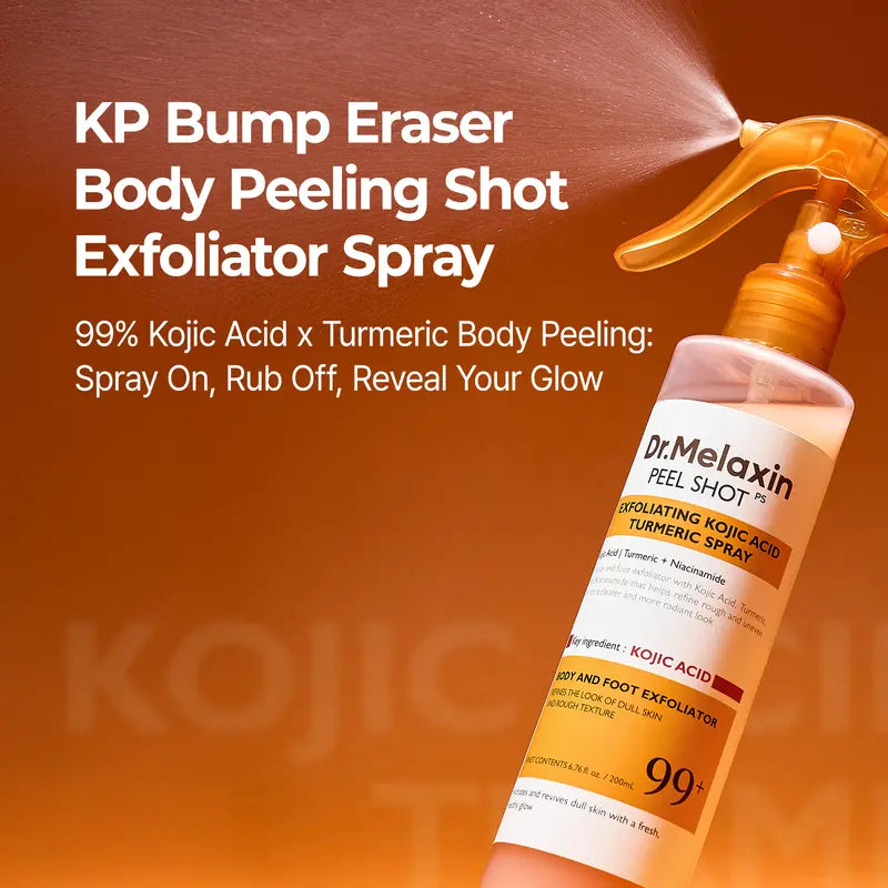 Peel Shot Kojic Acid Turmeric Duo alternate angle — Dr Melaxin K-Beauty