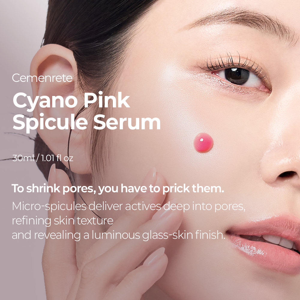 Cemenrete Cyano Pink Spicule line detail view 8 — Dr Melaxin K-Beauty