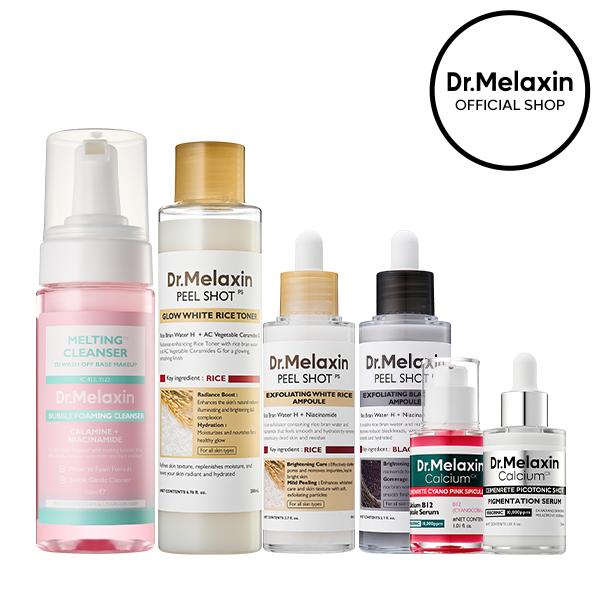 Lumi Glow Triple Care Set main product shot — Dr Melaxin K-Beauty