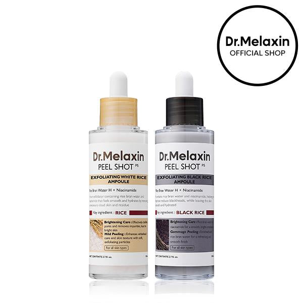 Dr. Melaxin Rice Peel Ampoule main product shot — Dr Melaxin K-Beauty