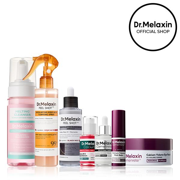 Radiant Blowout Routine Set main product shot — Dr Melaxin K-Beauty