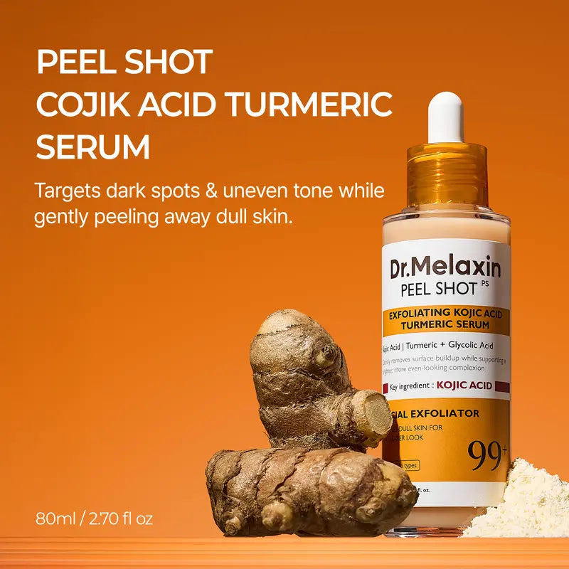 Peel Shot Kojic Acid Turmeric Duo detail view 3 — Dr Melaxin K-Beauty