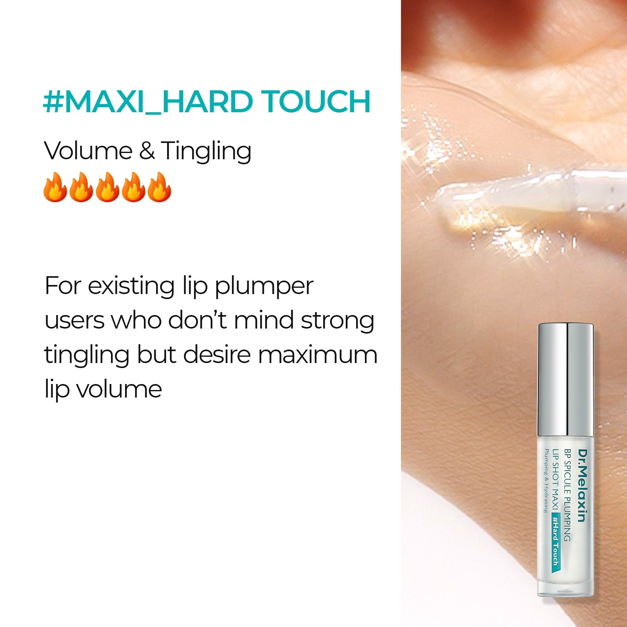 BP Spicule Plumping LIP Shot - Maxi detail view 10 — Dr Melaxin K-Beauty