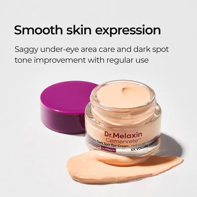 Cemenrete Calcium Dark Spot Eye Cream detail view 3 — Dr Melaxin K-Beauty