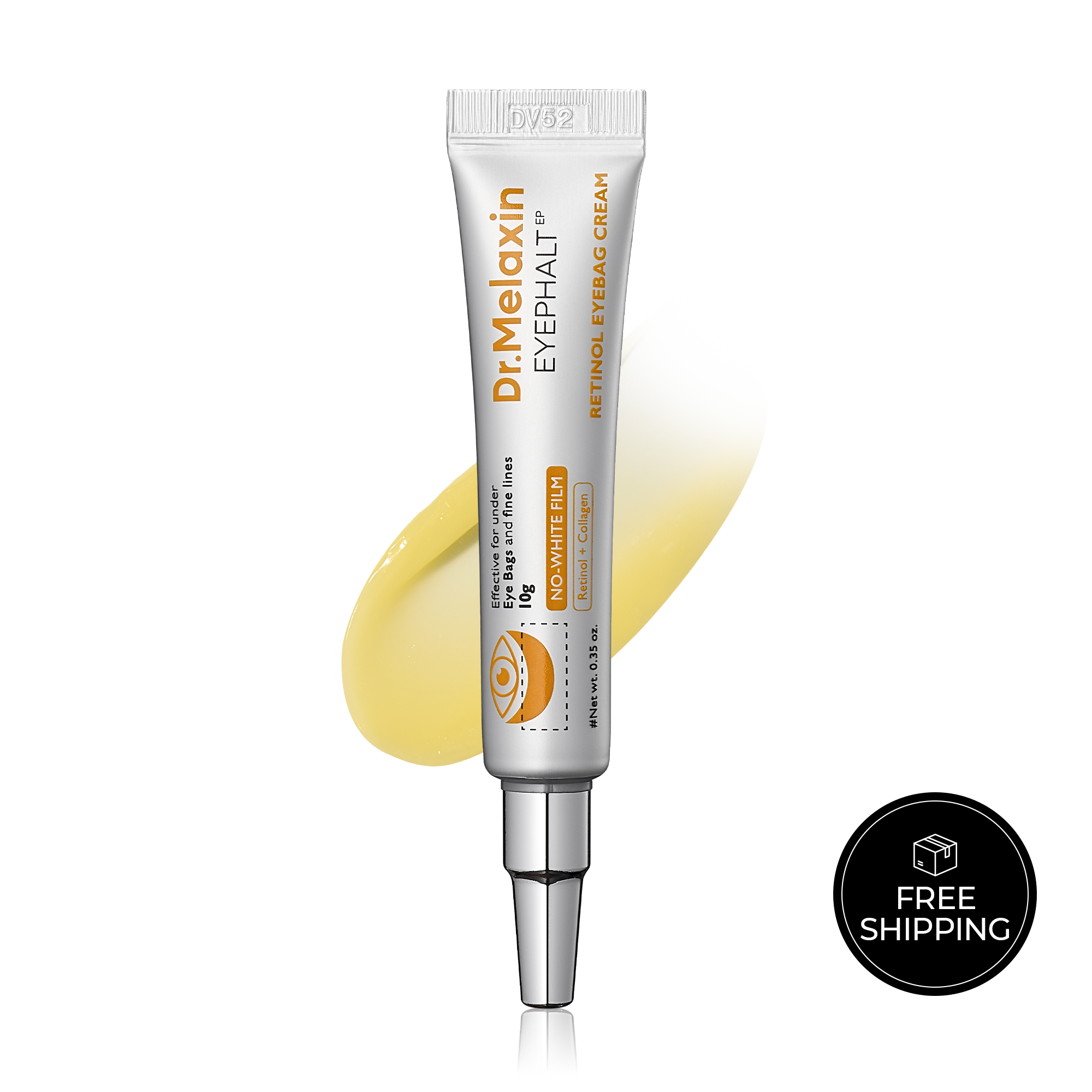 Retinol Eyebag Cream main product shot — Dr Melaxin K-Beauty