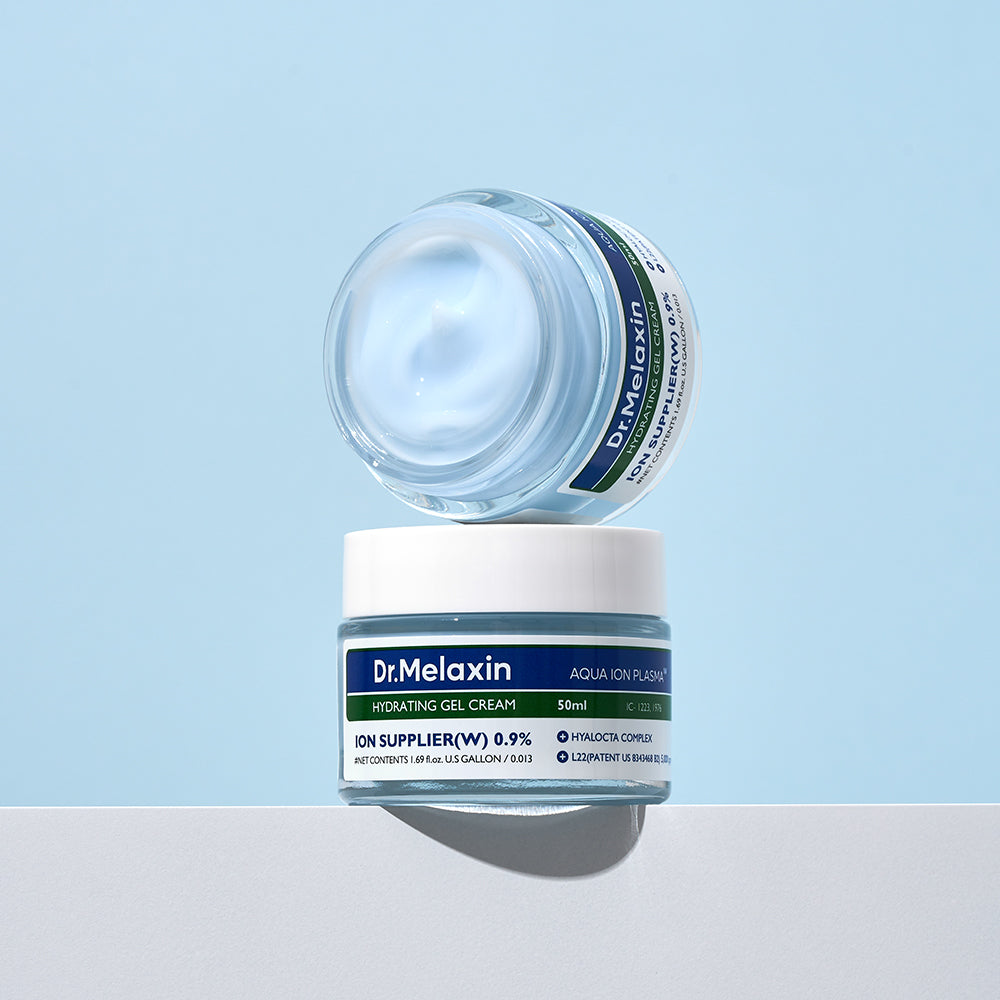 Aqua Ion Plasma Hydrating Gel Cream alternate angle — Dr Melaxin K-Beauty