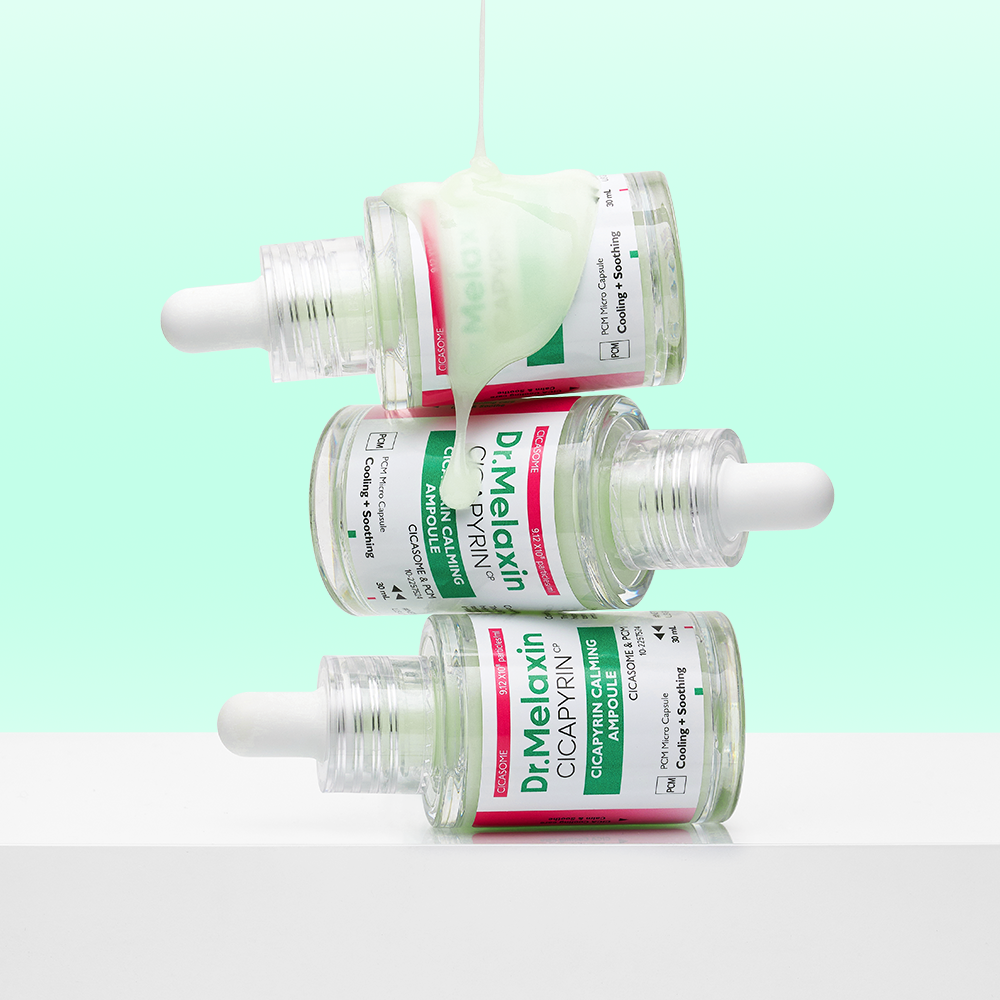 Cicapyrin Calming Ampoule detail view 3 — Dr Melaxin K-Beauty