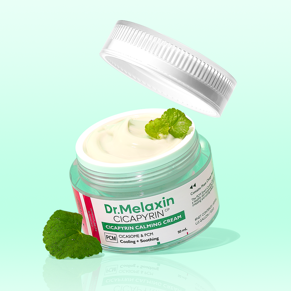 Cicapyrin Calming Cream alternate angle — Dr Melaxin K-Beauty