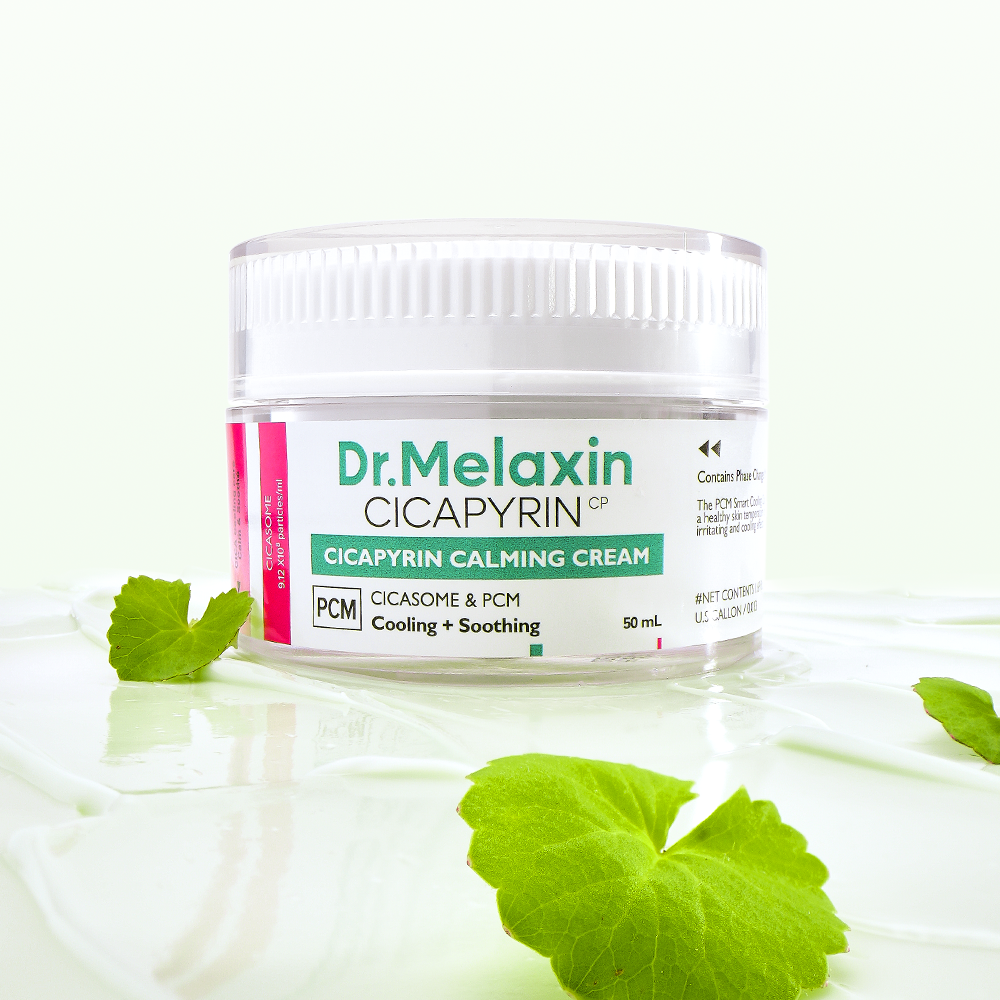 Cicapyrin Calming Cream detail view 3 — Dr Melaxin K-Beauty