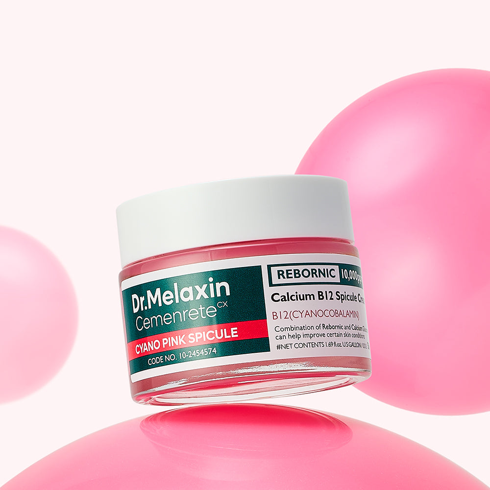 Cemenrete Cyano Pink Spicule Cream detail view 10 — Dr Melaxin K-Beauty