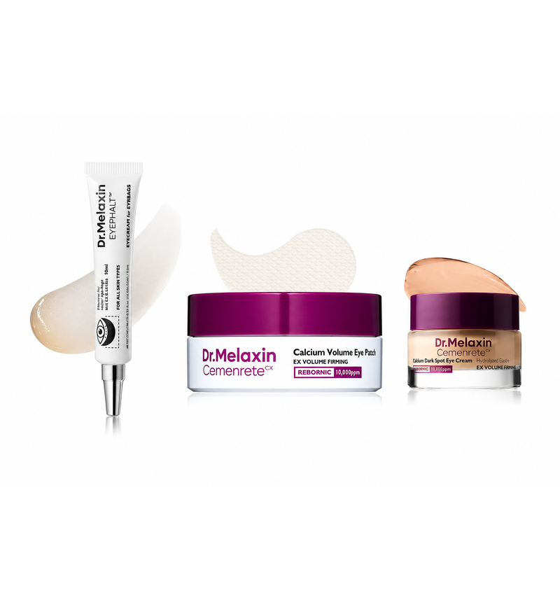 Dr. Melaxin Eye Care Complete Routine main product shot — Dr Melaxin K-Beauty