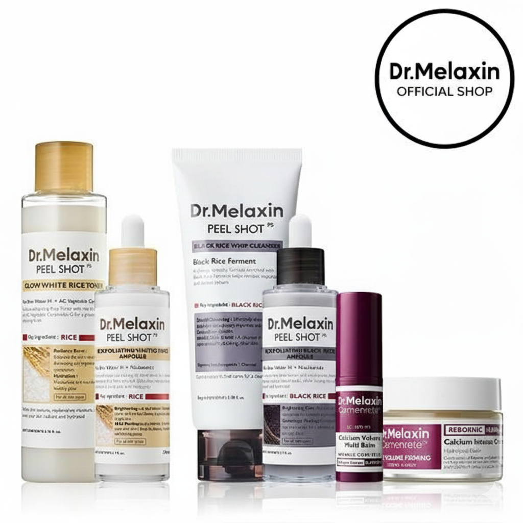Complete Pure Glow Firming Set main product shot — Dr Melaxin K-Beauty