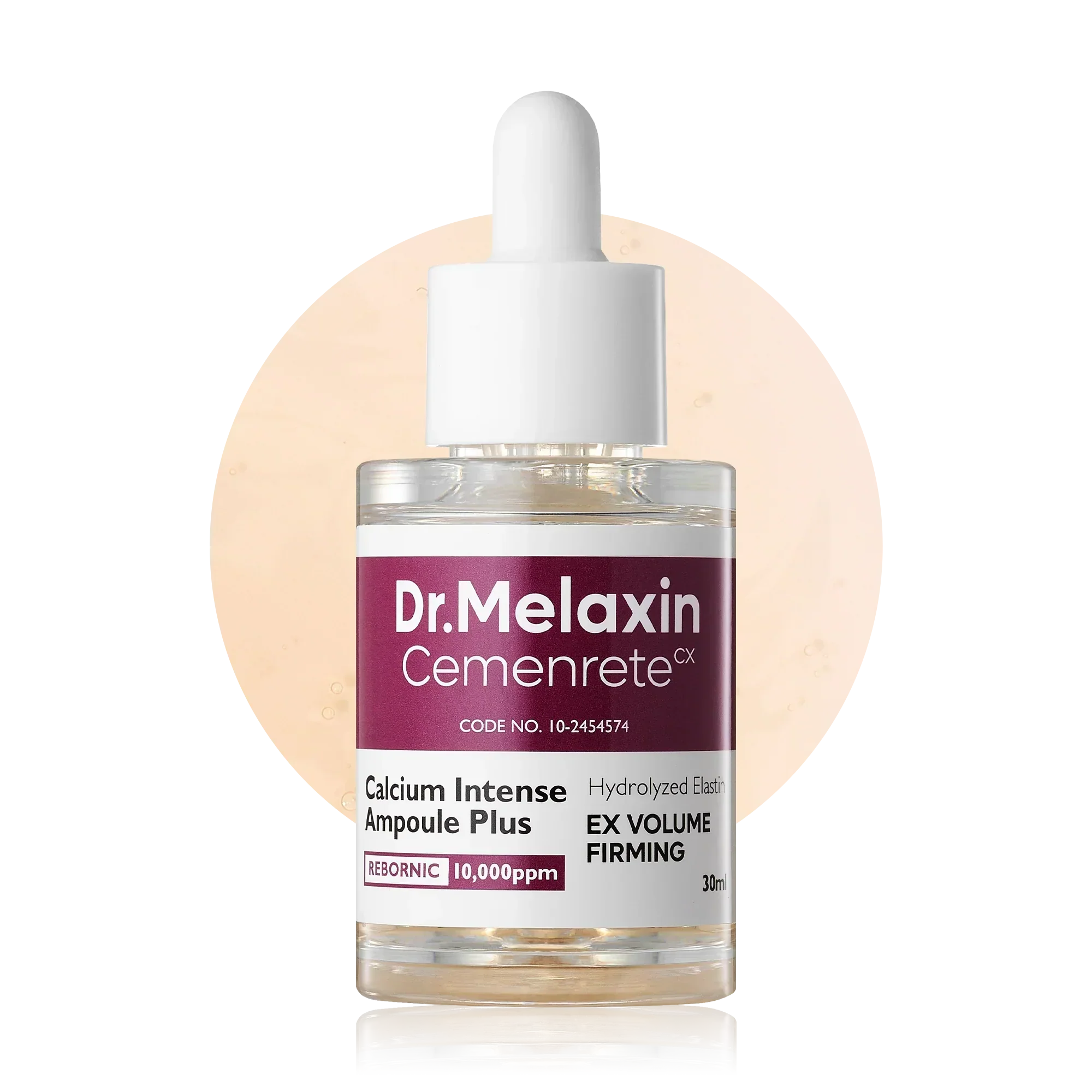 Cemenrete Calcium Intense Ampoule main product shot — Dr Melaxin K-Beauty