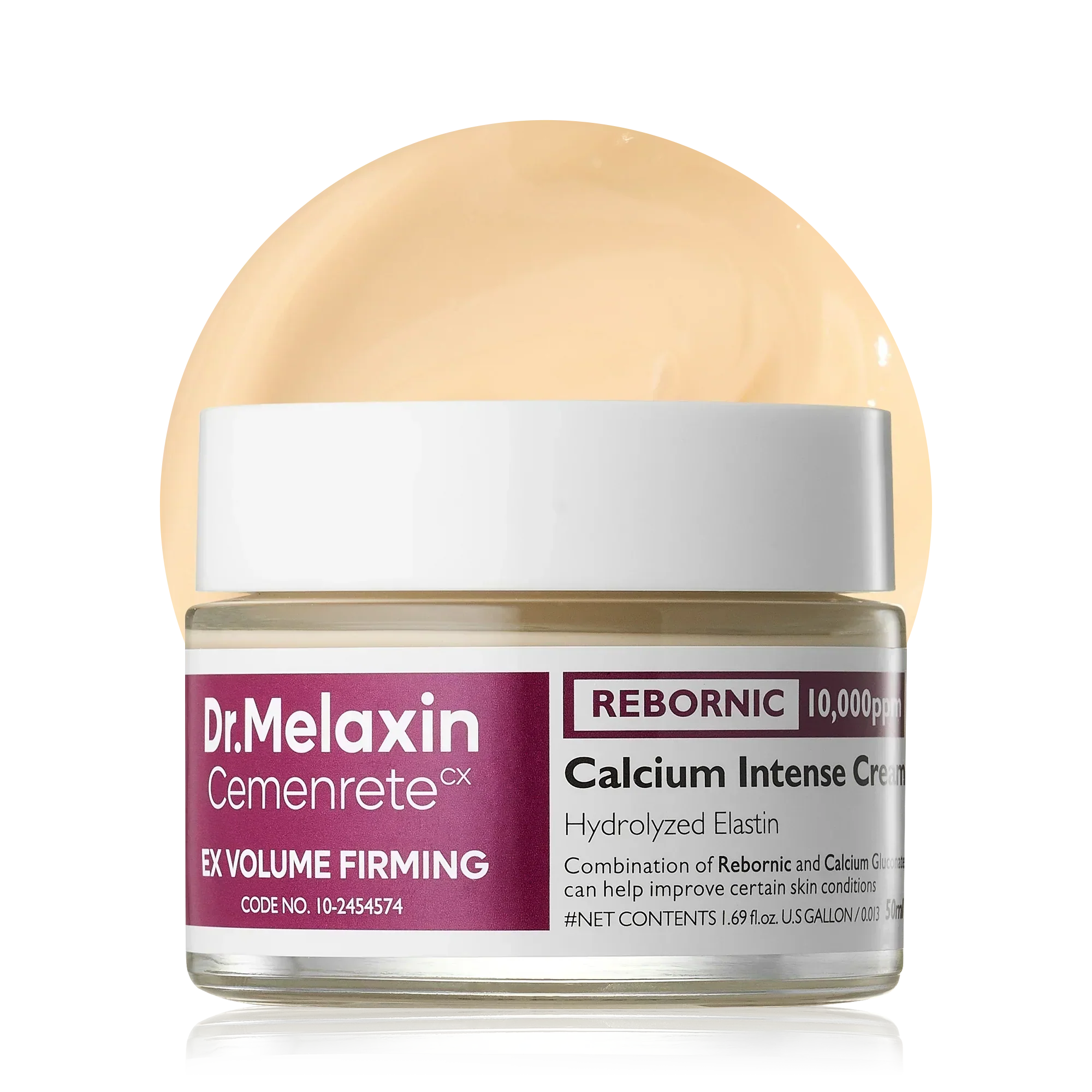 Cemenrete Calcium Intense Cream main product shot — Dr Melaxin K-Beauty