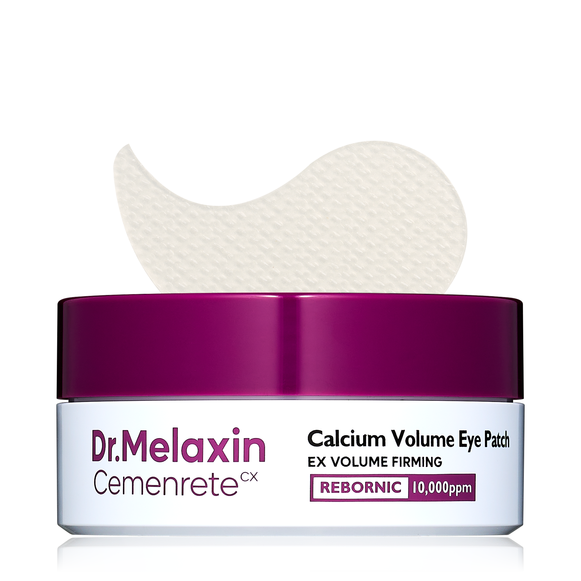 Cemenrete Calcium Volume Eye patch 60ea main product shot — Dr Melaxin K-Beauty