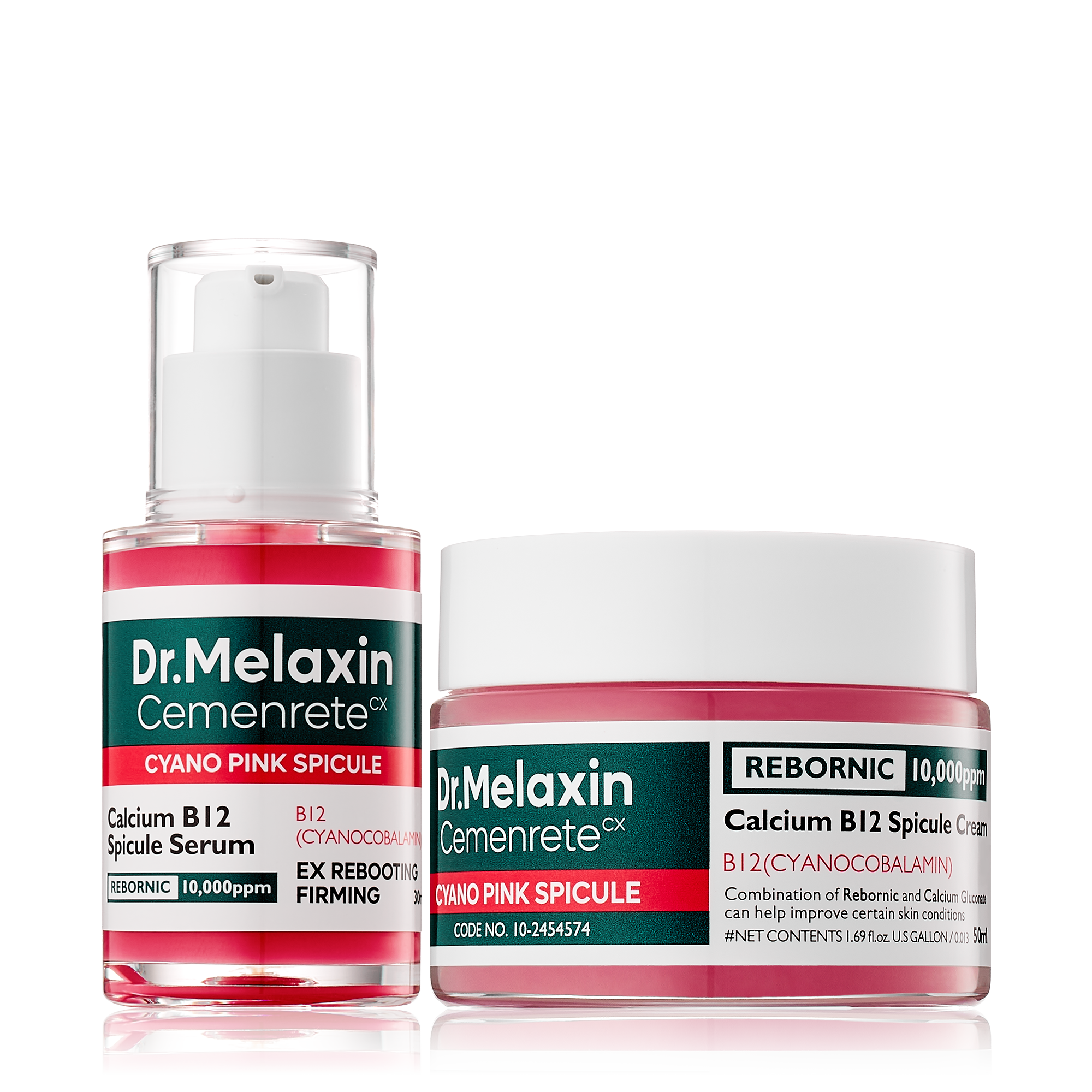 Cemenrete Cyano Pink Spicule line main product shot — Dr Melaxin K-Beauty