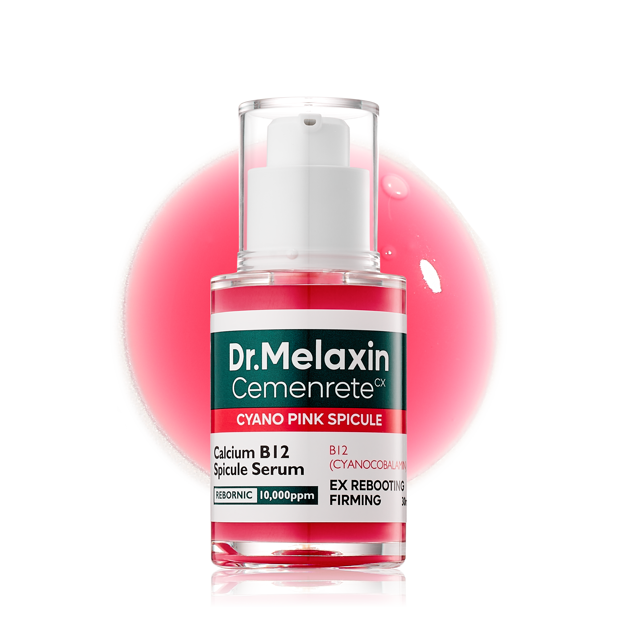 Cemenrete Cyano Pink Spicule Serum main product shot — Dr Melaxin K-Beauty