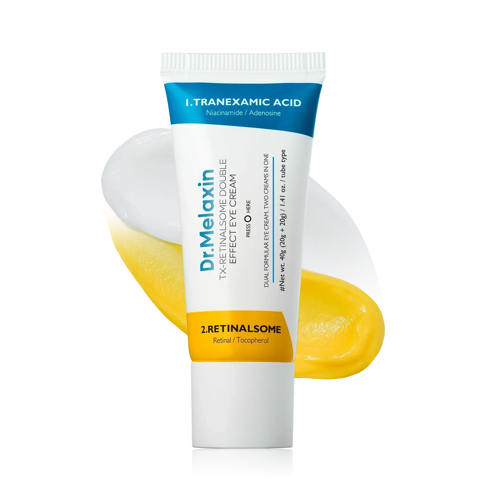 TX Retinalsome Double Effect Eyecream main product shot — Dr Melaxin K-Beauty