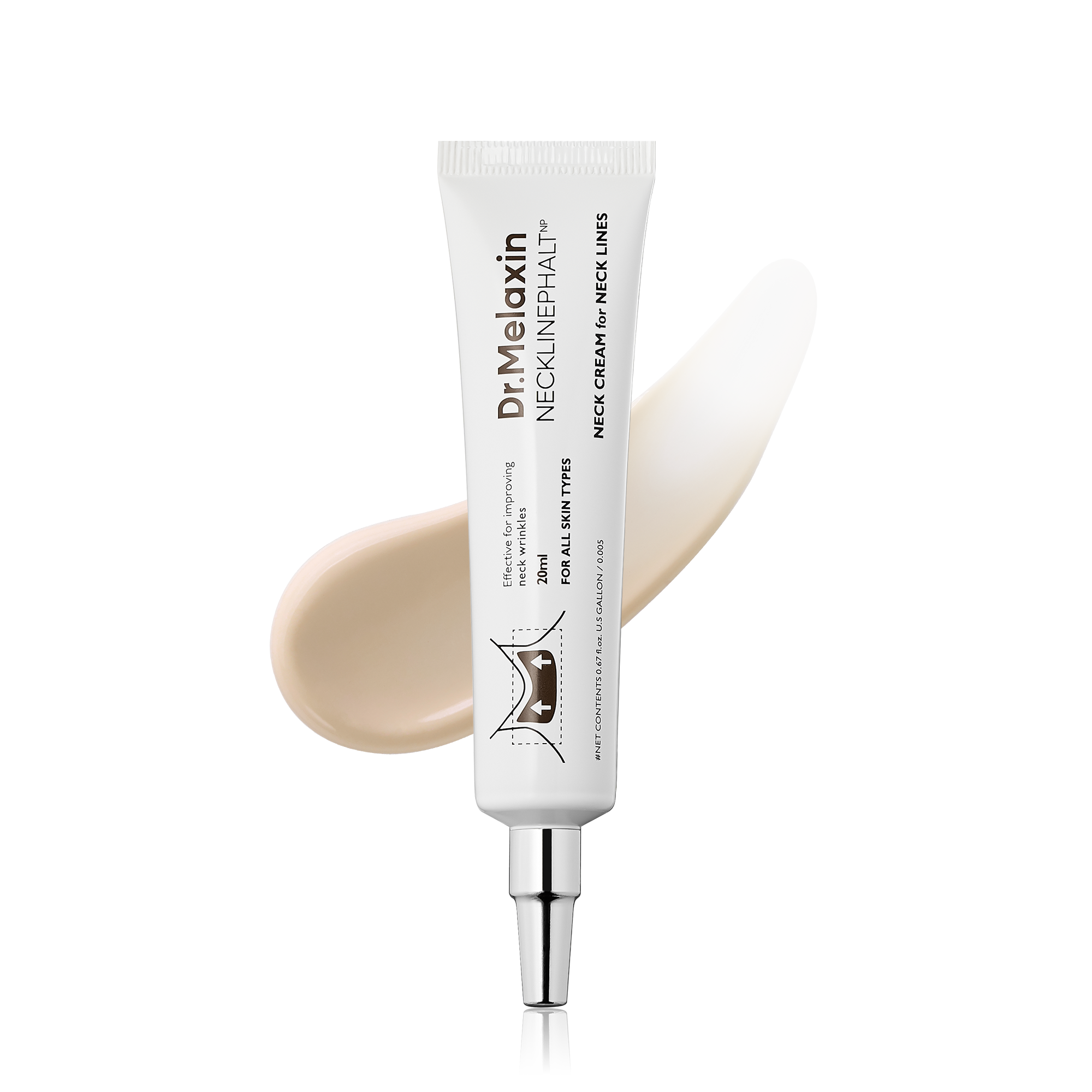 Necklinephalt Neck Cream main product shot — Dr Melaxin K-Beauty