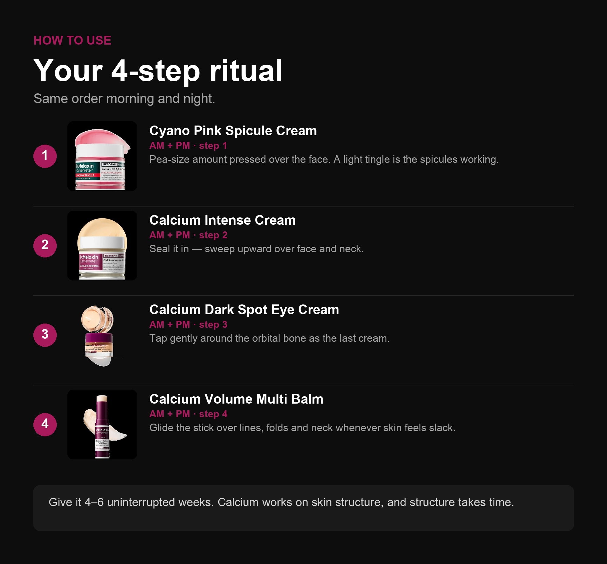 Calcium Skincare Bundle detail view 12 — Dr Melaxin K-Beauty