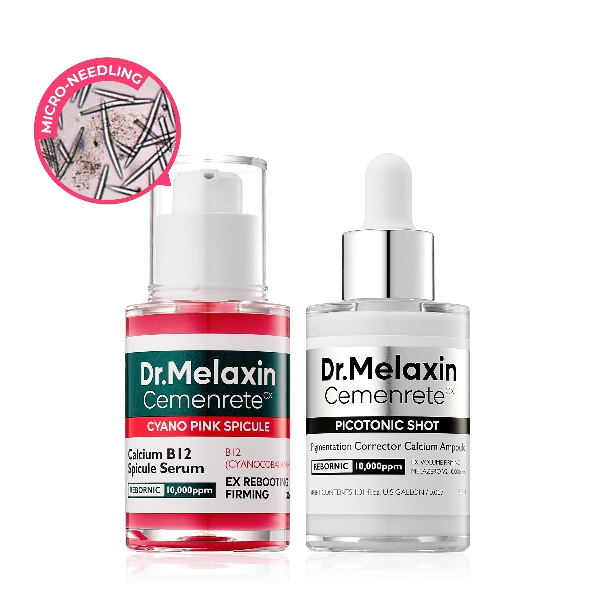 Lumi Pore & Spot Care Duo main product shot — Dr Melaxin K-Beauty