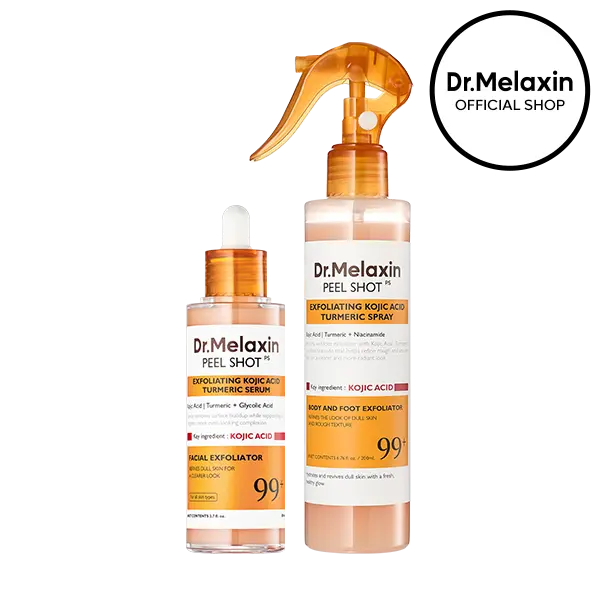 Peel Shot Kojic Acid Turmeric Duo main product shot — Dr Melaxin K-Beauty