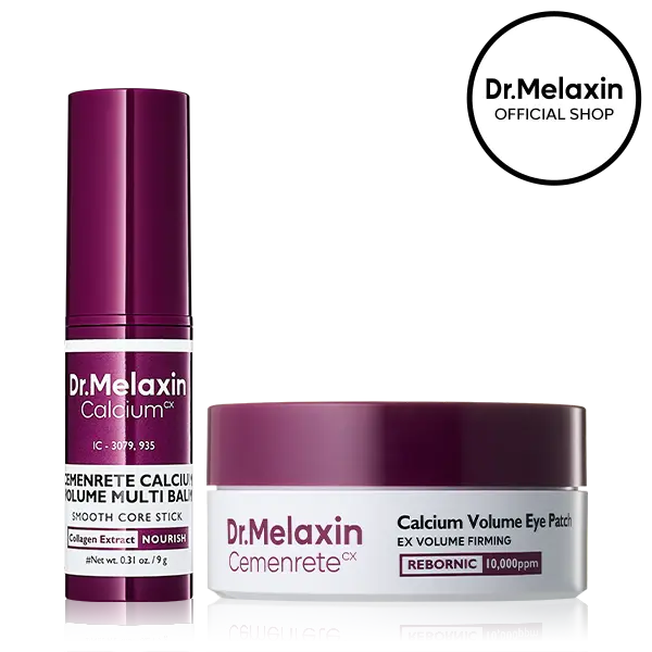 Calcium Volume Multi Balm + Eye Patch 60ea main product shot — Dr Melaxin K-Beauty