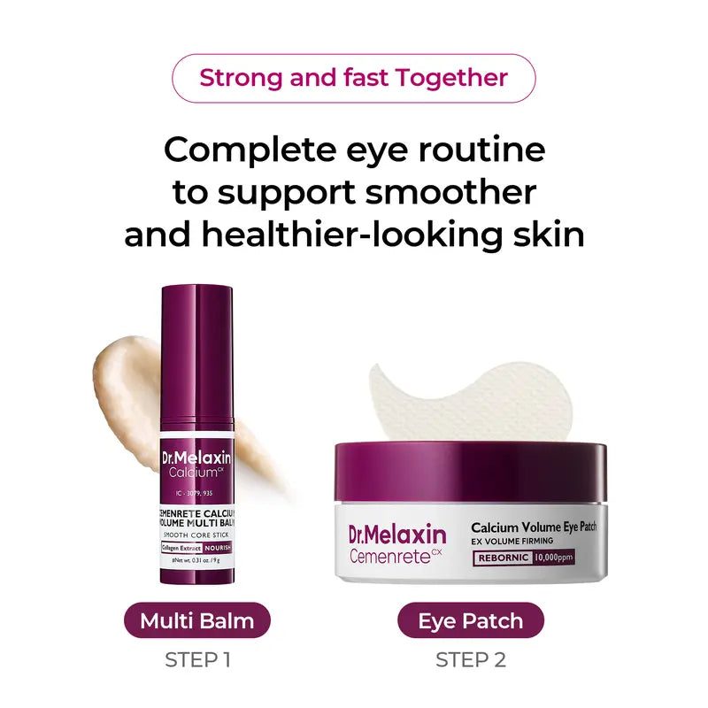 Calcium Volume Multi Balm + Eye Patch 60ea detail view 5 — Dr Melaxin K-Beauty